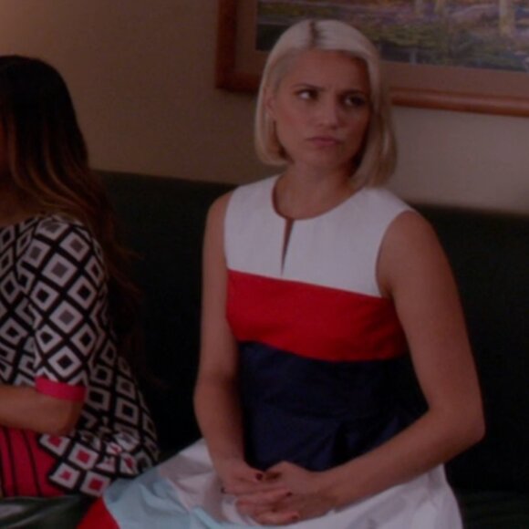 Kate Spade Corley Striped Dress ASO Quinn Fabray - Picture 14 of 14